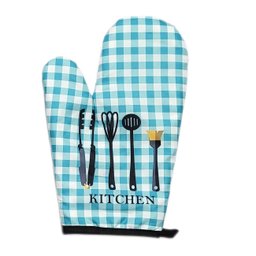 Kit Luva de Forno Termica com Descanso - Pegador Kit Luva de Cozinha e Descanso de Panela Cooks Xadr - 2