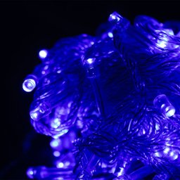 Cordão Led Pisca 10m com 100 Lâmpadas em Formato de Gota:colorido - 6