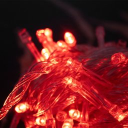 Cordão Led Pisca 10m com 100 Lâmpadas em Formato de Gota:colorido - 4