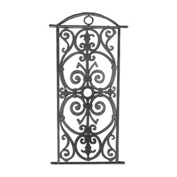 Grade Ferro Fundido Janela Portuguesa Sacada Varanda 83x34cm - 1