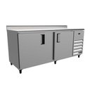 Ver imagem 1 de Balcão de Serviço Refrigerado 2,00 Metros Inox com Borda e Espelho Vbsr20 220v - Venâncio