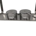Ver imagem 3 de Rechaud Retangular Duas Cubas GN em Aço Inox PR-111 - Progás