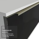 Ver imagem 7 de Rack para Tv até 80 Polegadas 218 Cm 2 Portas Branco/preto Lux Madesa
