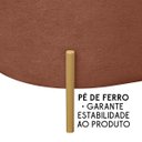 Ver imagem 4 de Puff Recamier Orgânico Maitê 1mt Quarto Loja Bouclê Terracota