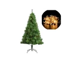 Ver imagem 1 de Arvore de Natal Pinheiro 2,10 Metros 300 Galhos e Pisca Pisca