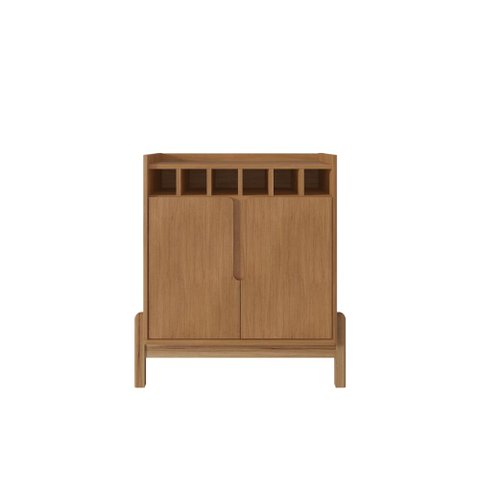 Bar Lizz com Adega 2 Portas Cedro Casa D Móveis