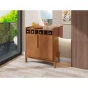 Ver imagem 4 de Bar Lizz com Adega 2 Portas Cedro Casa D Móveis