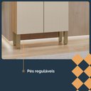 Ver imagem 5 de Cozinha (sem Balcão) 6 Portas 2 Portas de Vidro Nala Plus - Ssx Multicoisas