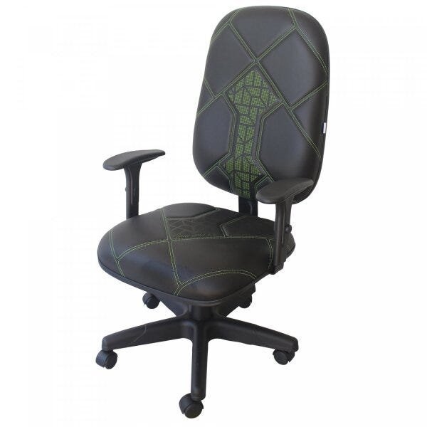 Cadeira Gamer Spectro Braço Regulável Modelo Presidente Ecoflex - 2