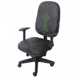 Cadeira Gamer Spectro Braço Regulável Modelo Presidente Ecoflex