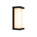 Ver imagem 5 de Arandela Externa Pórtico Preto ABS IP65 24,5x11x9 3000k Ard-por-Pt