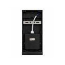 Ver imagem 3 de Arandela Externa Pórtico Preto ABS IP65 24,5x11x9 3000k Ard-por-Pt