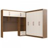 Guarda-Roupa Casal Modulado Athenas 10 Portas 4 Gavetas Off White/Nogueira - Doripel - 2