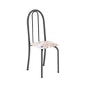 Ver imagem 4 de Conjunto de Mesa Tubular 140cm X 75cm Tampo em Vidro com 6 Cadeiras Iris B
