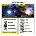 Ver imagem 3 de Inversora Tork Mma 150a Kab 150 Micro Bivolt