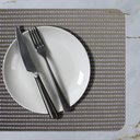Ver imagem 1 de 6 Jogo Americano Pvc Marrom Antiderrapante 29x44 Id Decor