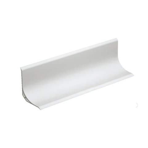 Canto Interno Branco Sobrepor em Pvc Tec309 7,6cmx4,8cm - 2,70m - Tecnoperfil