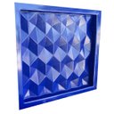 Ver imagem 5 de Kit 4 Formas 3d Abs - Hexágonos 30x30 Cm Placa Gesso Cimento