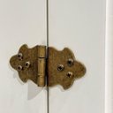 Ver imagem 5 de Guarda-Roupa 4 Portas 4 Gavetas com Tampo Bases e Pés de Madeira Maciça Joy Off White