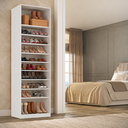 Ver imagem 2 de Sapateira Organizadora 2 Portas Reflecta 70cm Altezza Belmax:Branco