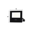 Ver imagem 2 de Refletor Blumenau Led Play 30w Preto Bivolt 3000k Luz Amarela