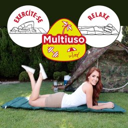 Kit 3 Colchonete Multiuso Solteiro Ginastica Yoga Exercício Academia Camping 190x60cm - Emcompre - 2