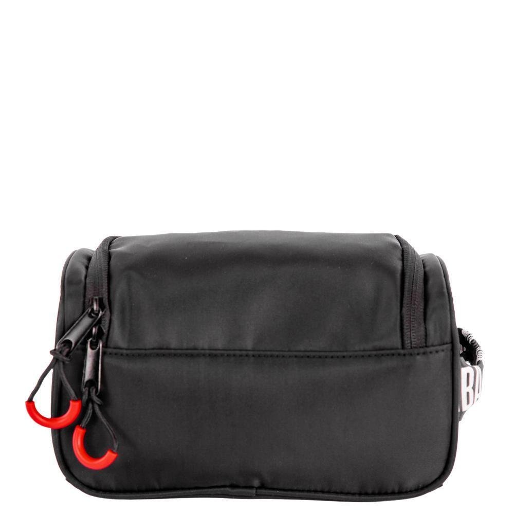 Necessaire Nba Pro Preto Nylon Zíper Gancho Alça - 4