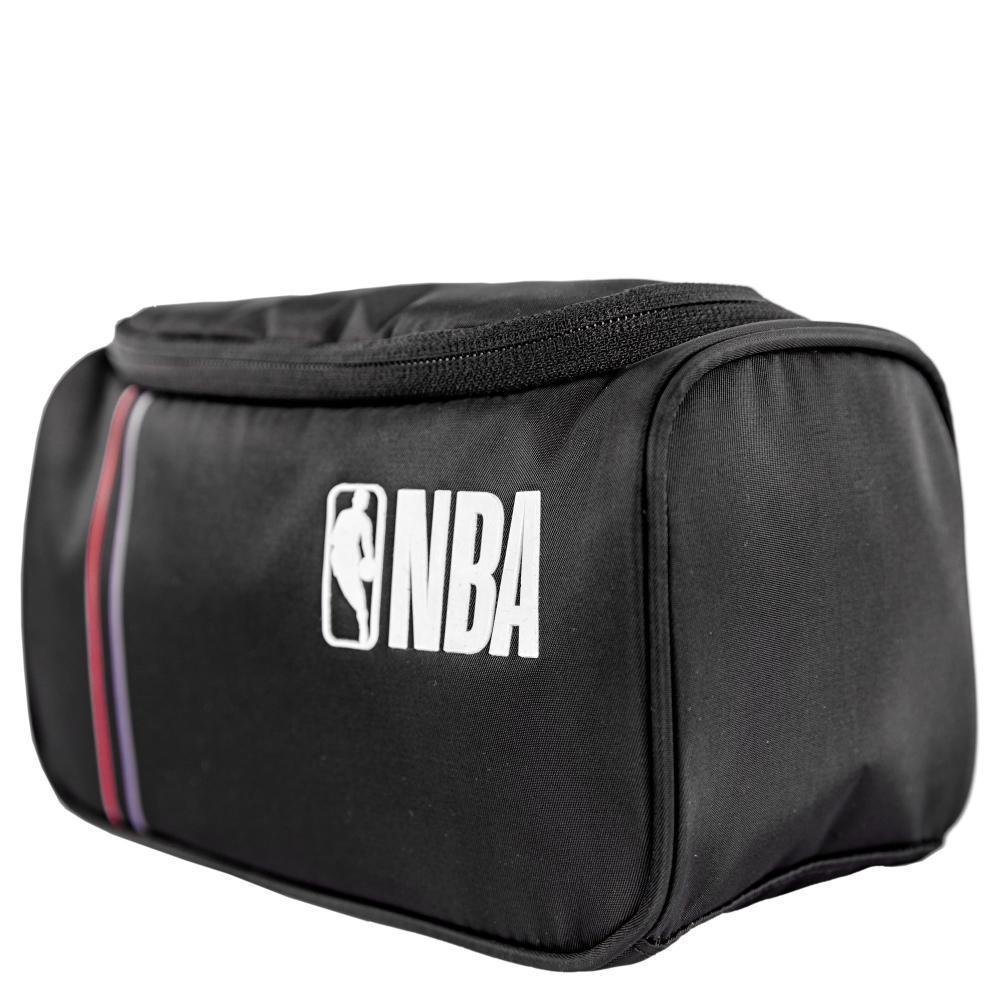 Necessaire Nba Pro Preto Nylon Zíper Gancho Alça - 8