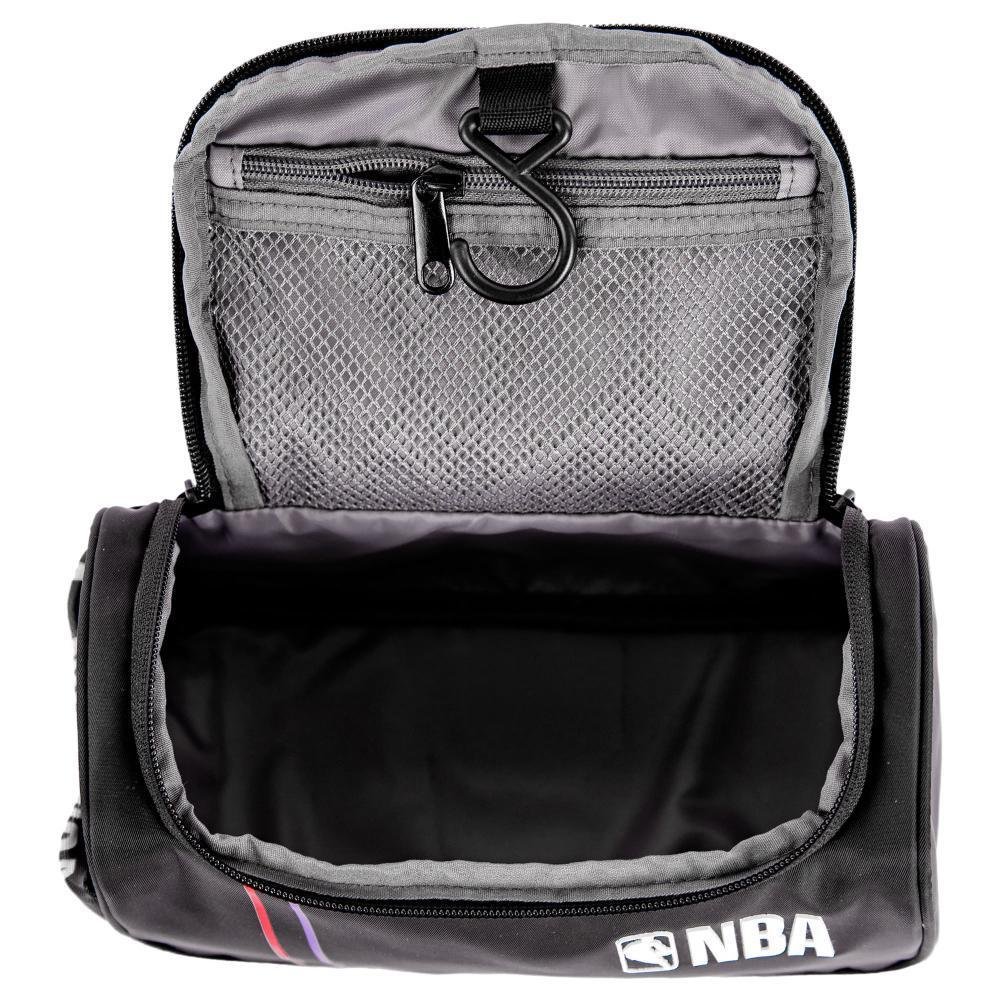 Necessaire Nba Pro Preto Nylon Zíper Gancho Alça - 10