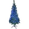 Arvore de Natal Pinheiro com Pisca Pisca 1 Metro e 50 cm Natalina Decoração 346 Galhos Led Casas - 1