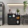 Buffet Aparador Mesa para Café/bar Multiuso Suporta Forno Microondas Bebedouro - 2