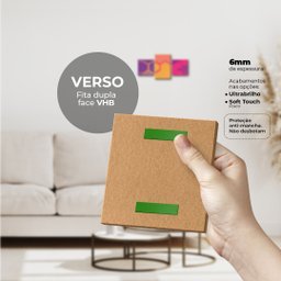 Dopamina - Quadros Modulares ou Placas Modulares Decorativas com 3 Peças - 4