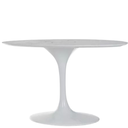 Ver imagem 1 de Base de Mesa de Jantar Saarinen Oval Para tampo de 198x122 cm Branca Modelar Art Moveis