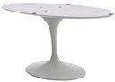 Ver imagem 2 de Base de Mesa de Jantar Saarinen Oval Para tampo de 198x122 cm Branca Modelar Art Moveis
