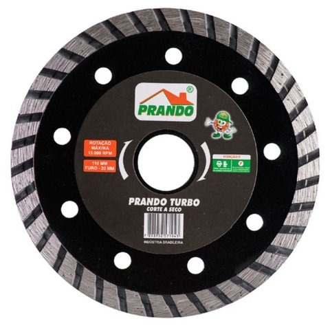 Kit 30 Discos Prando Turbo 110 X 20 Mm Mármore