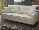 Ver imagem 1 de Sofá Living Malibu 2,30m Bege Bouclê - King House