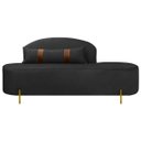 Ver imagem 2 de Sofá Orgânico Maitê 3 Lugares 180cm Corino:preto