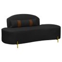 Ver imagem 1 de Sofá Orgânico Maitê 3 Lugares 180cm Corino:preto