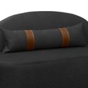 Ver imagem 5 de Sofá Orgânico Maitê 3 Lugares 180cm Corino:preto