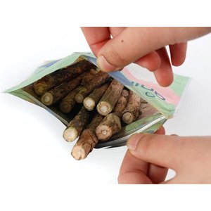 Kit 30 Unidades Matatabi Varas de Catnip Limpa Dentes Gatos