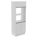 Ver imagem 1 de Torre Quente para 2 Fornos Smart Branco 100% Mdf Madesa