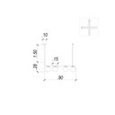 Ver imagem 3 de Pendente Bivolt 40W French Peti Poa Bella Iluminação