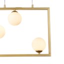 Ver imagem 7 de Lustre Pendente Balanço 45cm 35cm 3xg9 75w Bella Iluminação