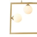 Ver imagem 6 de Lustre Pendente Balanço 45cm 35cm 3xg9 75w Bella Iluminação