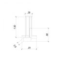 Ver imagem 4 de Pendente Patua e Marrom 9cm 81cm 66cm 12w + 18w + 24w 2700k 2311lm Bella Iluminação