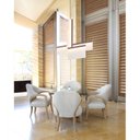 Ver imagem 3 de Pendente Patua e Marrom 9cm 81cm 66cm 12w + 18w + 24w 2700k 2311lm Bella Iluminação