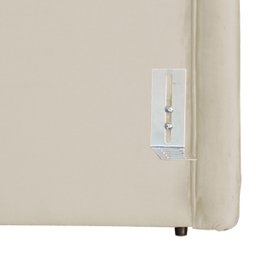 Cabeceira de Cama Box Estofada 140 Cm Casal Stela Veludo - 5