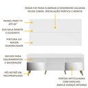 Ver imagem 4 de Rack com Painel TV 65" Retrô com Espelho Flórida Multimóveis V3138
