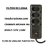 Filtro Linha 3 Tomadas Bivolt Kahel - 5