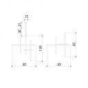 Ver imagem 3 de Pendente Malagueta de Metal e Vidro Bella Iluminação